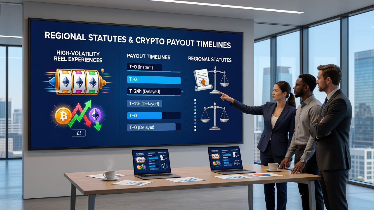 Cryptocurrency transaction flow diagram illustrating payout verification stages under regional statutes